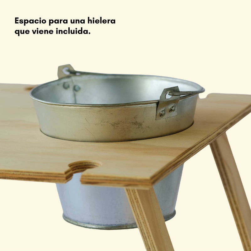 Mesa de Picnic Manly con Hielera