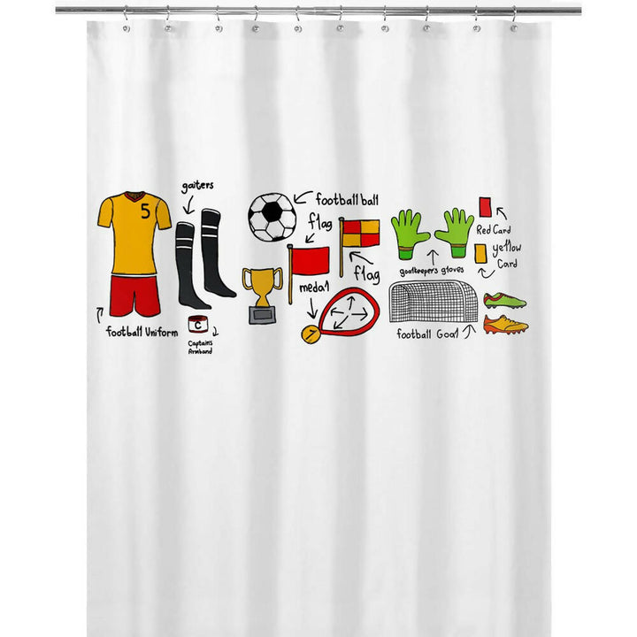 Cortina de Baño Fútbol