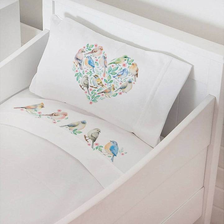 Juego de Sábanas Pajaritos