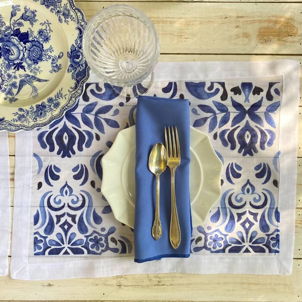 Set Individuales Velo Organza - Greek