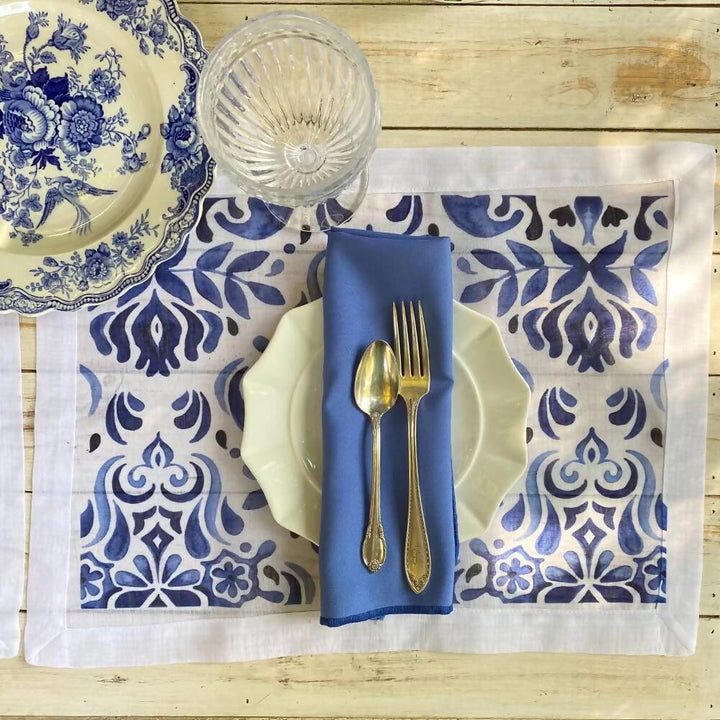 Set Individuales Velo Organza - Greek