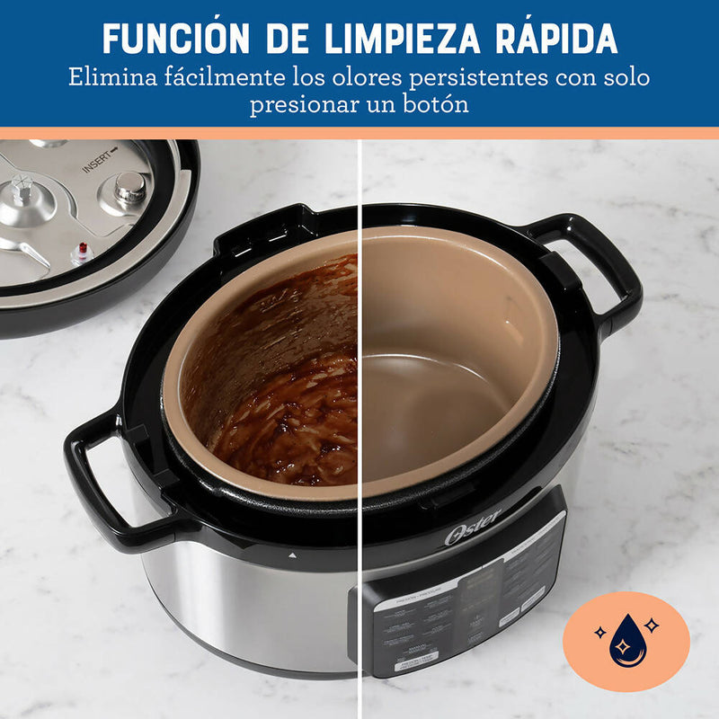 Multi-olla rápida ovalada 5.7 lt con 15 funciones CKSTPCECOV57 Oster®