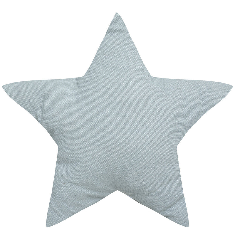 Cojín Infantil "Oya" Estrella Azul Claro 40x40cm