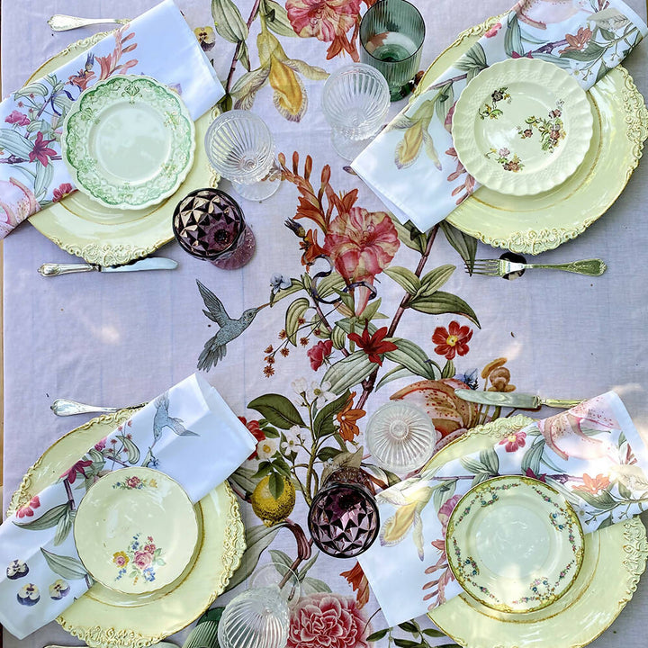 Set 4 Servilletas Santo Domingo - Velo Organza