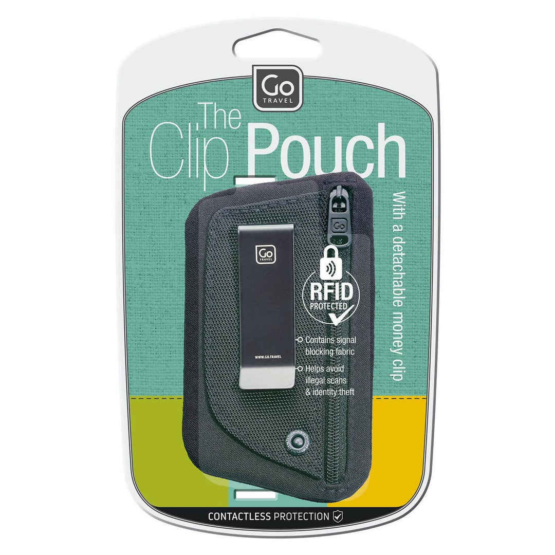 Billetera RFID Clip Seguro Go Travel
