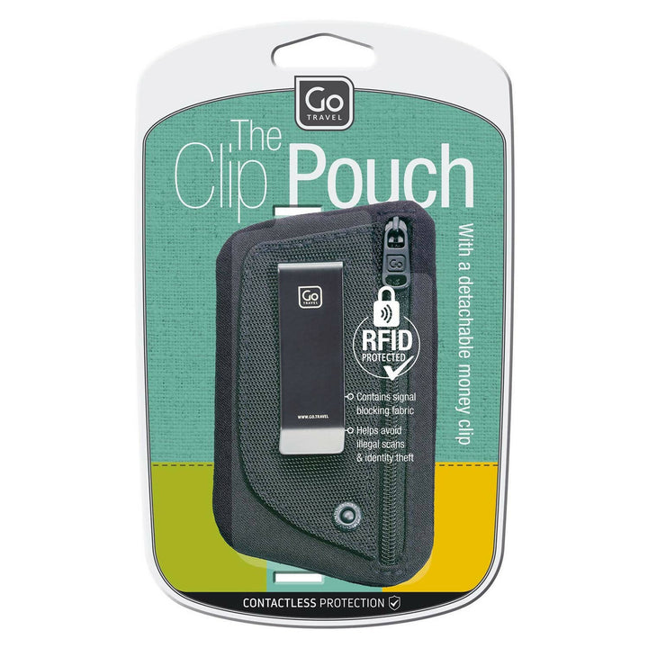 Billetera RFID Clip Seguro Go Travel