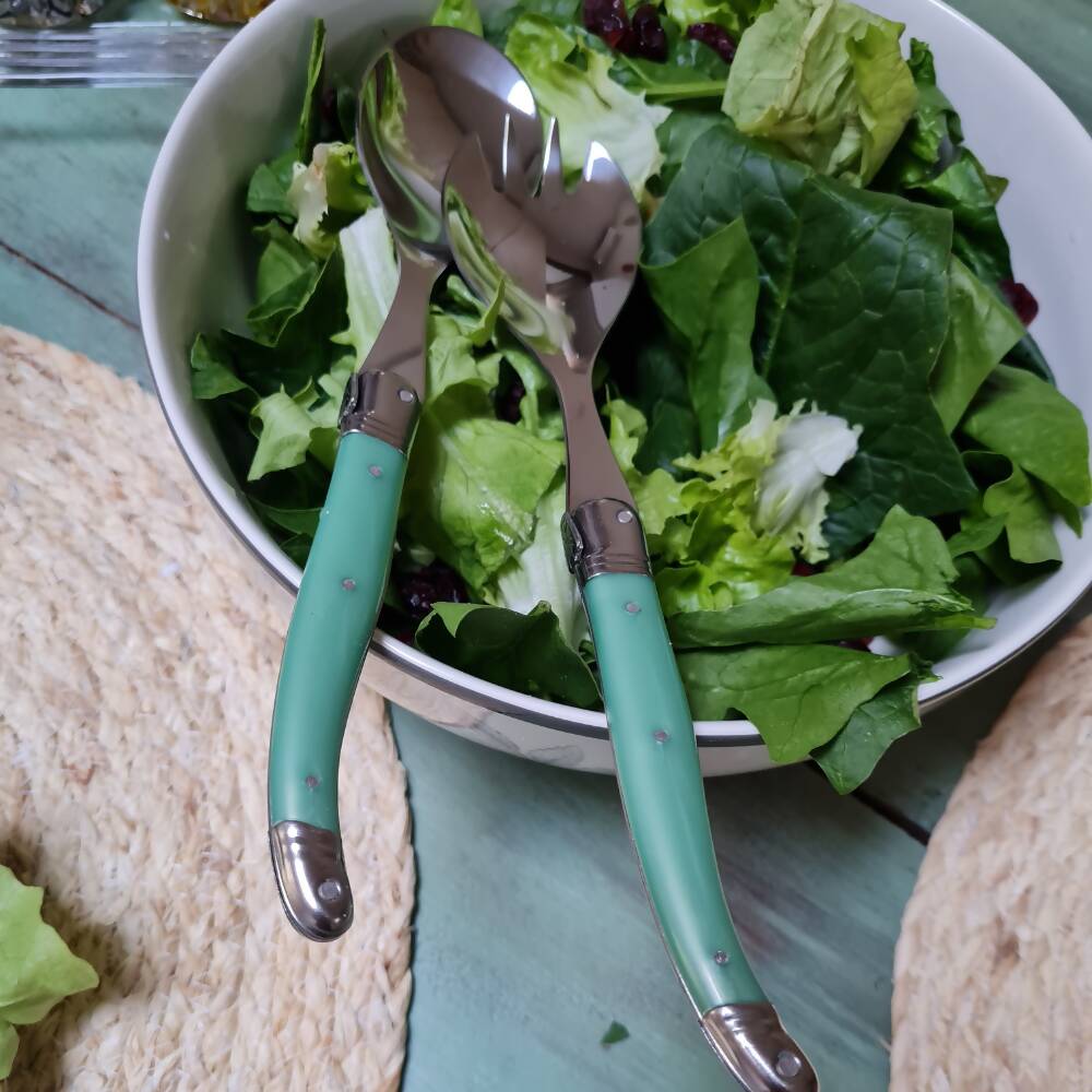 Set Laguiole para Servir Verde Manzana