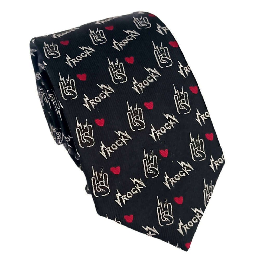 corbata seda rock Luciacorbatas