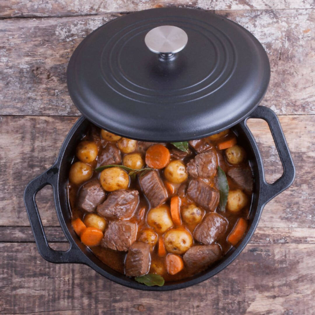 Olla Horno Hierro Fundido 3.8 Lts Esmaltada Victoria