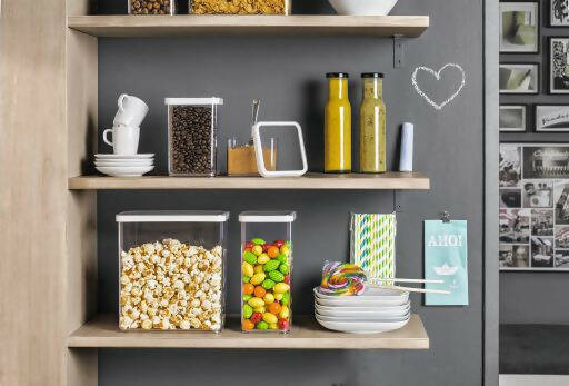 Contenedor transparente Premium Loft 0,5Lts Rotho