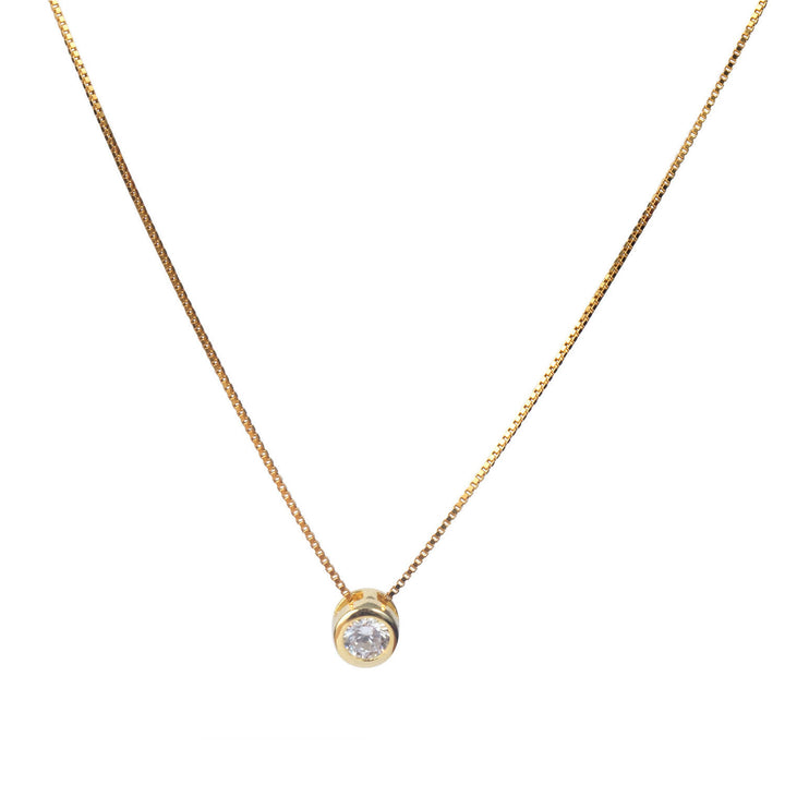 COLLAR PUNTO LUZ GOLD VERMEIL MUSA MU2289