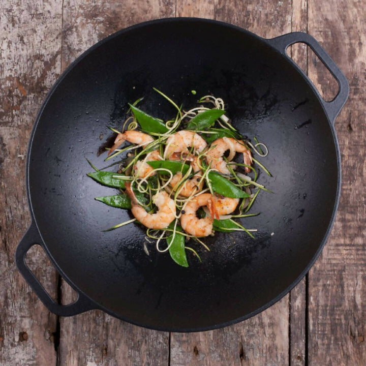 Wok Hierro Fundido Victoria 36 cm