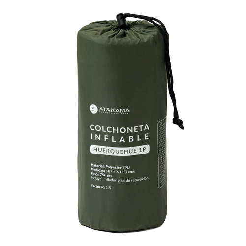 Colchoneta Inflable Huerquehue 1 Persona Atakama Outdoor