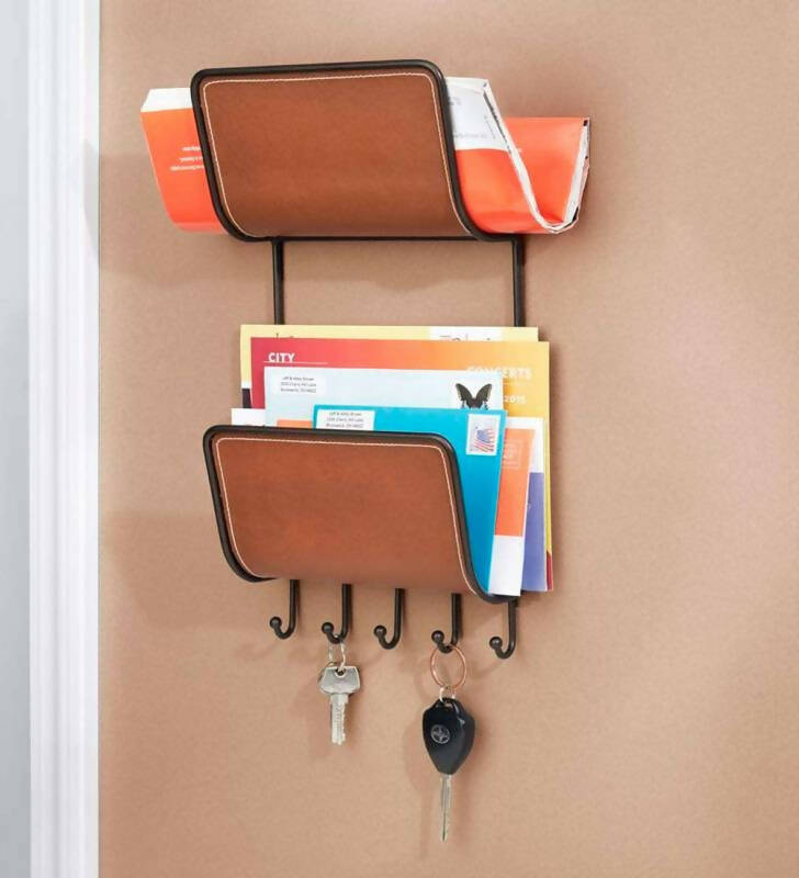 Organizador Muro Con Porta Carta Laredo Interdesign