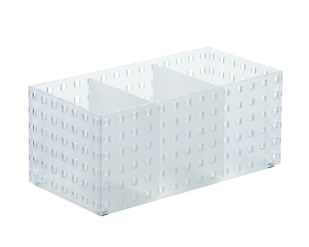 Canasto Organizador Like It con 2 Divisores 28 x 14 cm