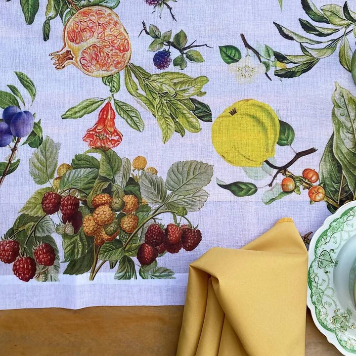 Set Individuales Velo Organza - Frutas