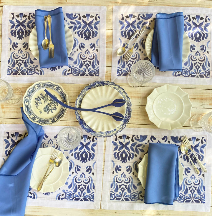 Set Individuales Velo Organza - Greek