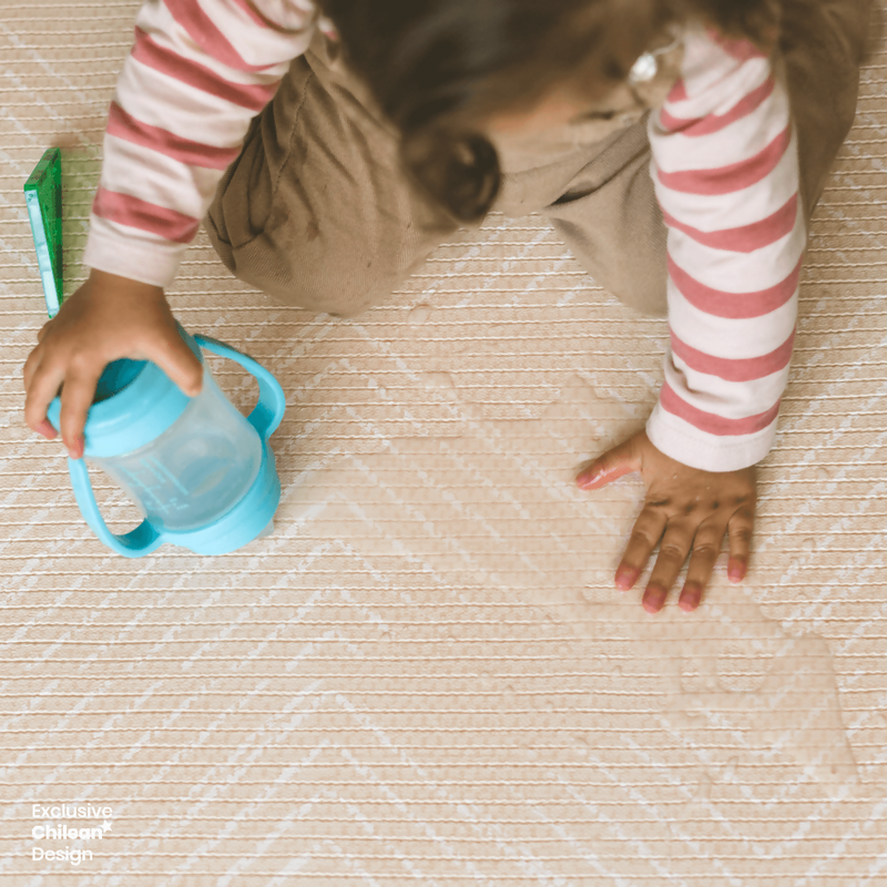 Playmat Infantil Genius, Premium Eco Playmat, 140 x 210 cm