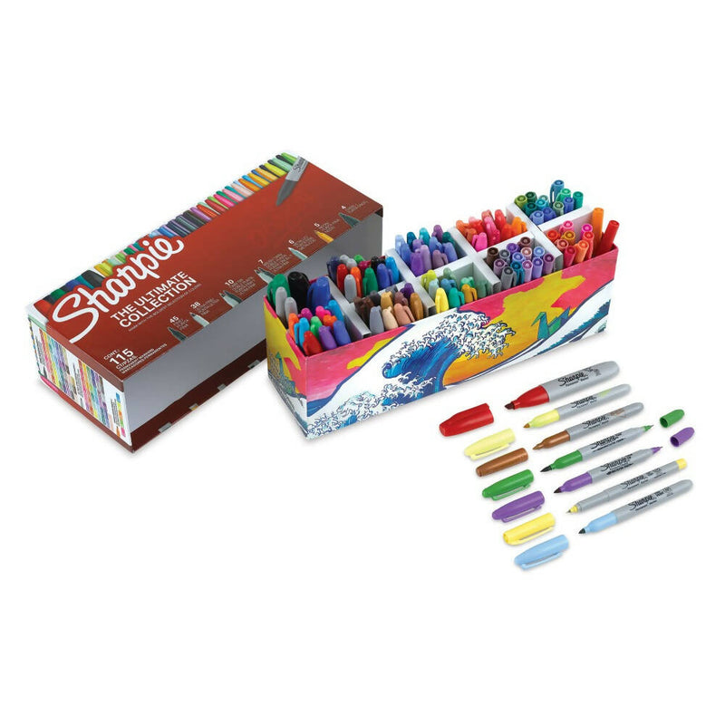 Caja con 72 marcadores colores surtidos Sharpie