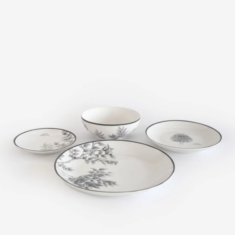 JUEGO 24 PIEZAS PORCELANA COIHUE KLAPP BY GARUGA