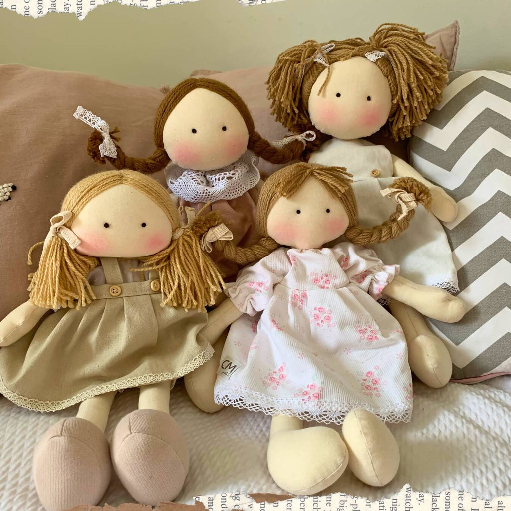 Muñecas Artesanales Precio Muñecas De Trapo Hechas A Mano Trapo