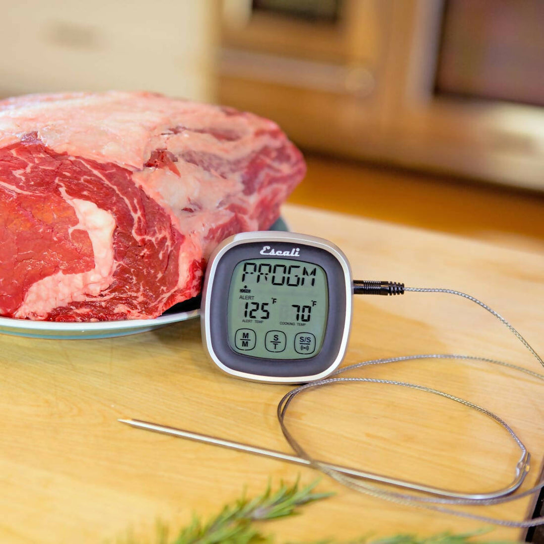 Termómetro + Cronometro C/ Sonda Escali