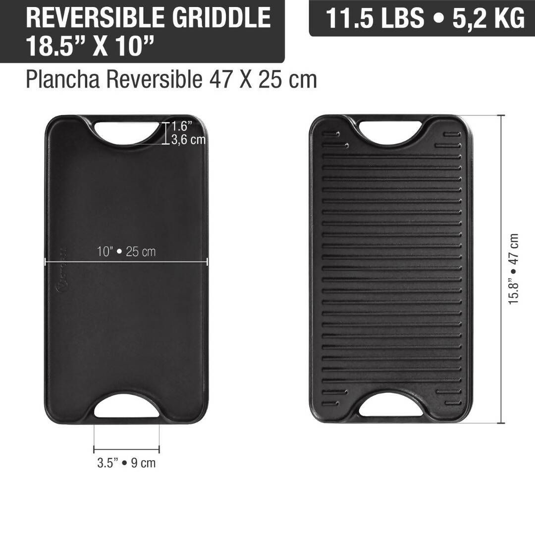 Plancha Hierro Fundido 47 x 25 cm Victoria
