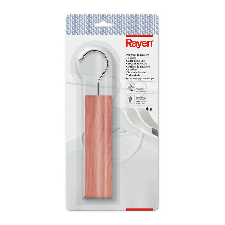 Perchas de Madera de Cedro Rayen
