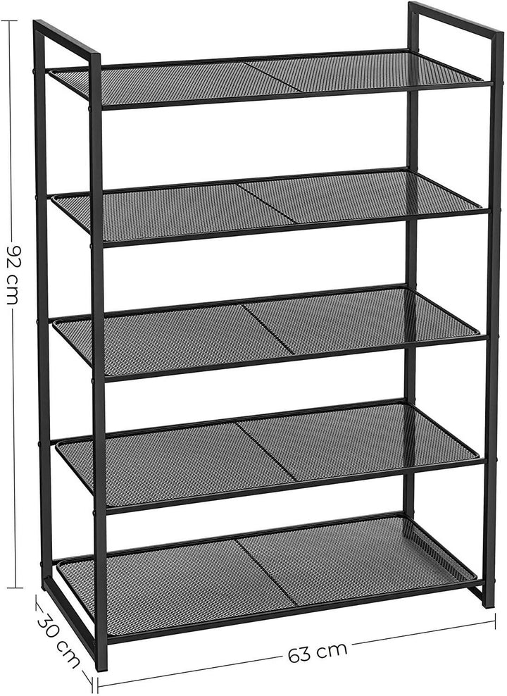 Estante para Zapatos 5 Niveles Songmics