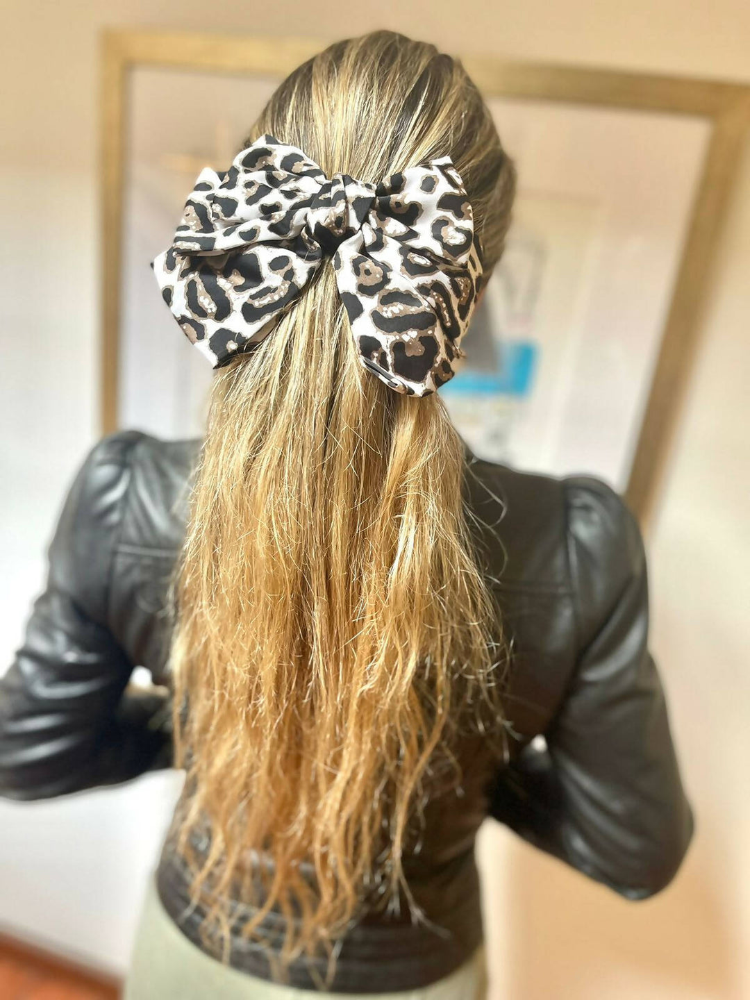 Pinche Rosetón Print Blanco LA JOSEFINE