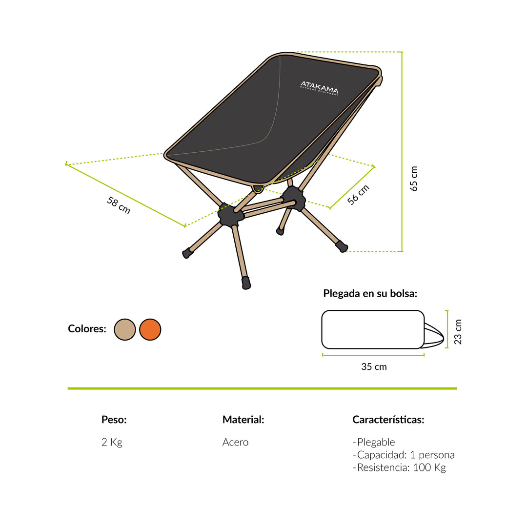 Silla de Camping Lascar