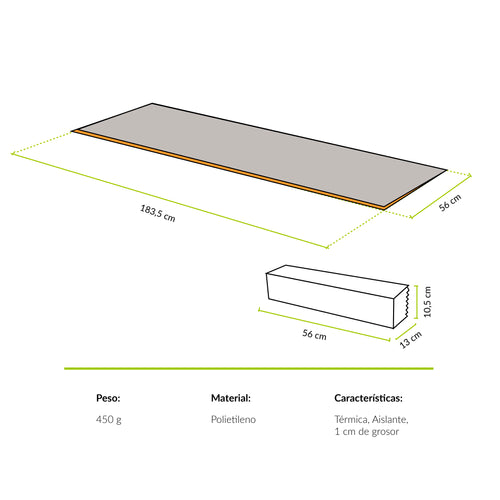 Colchoneta Aislante La Campana