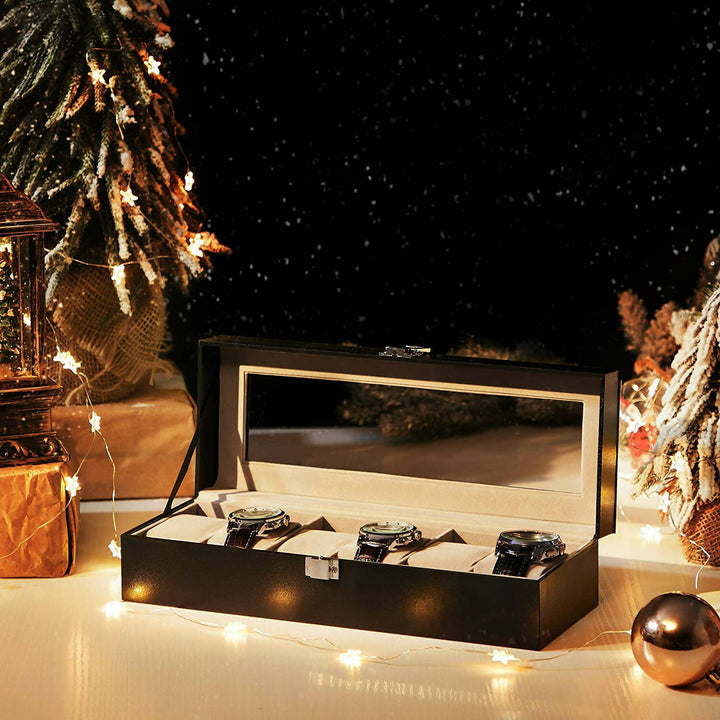 Caja para Relojes Songmics para 6 Relojes