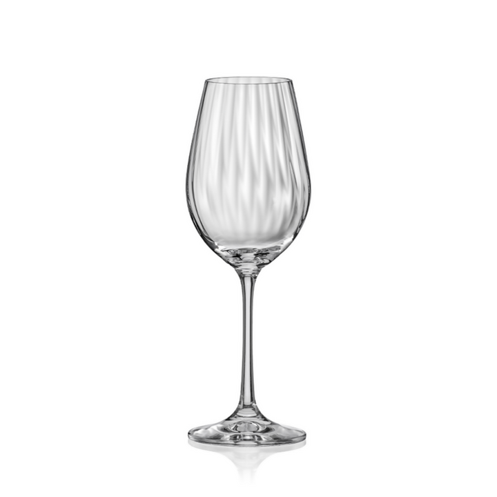 BOHEMIA SET 6 COPAS VINO WATERFALL 350ml.