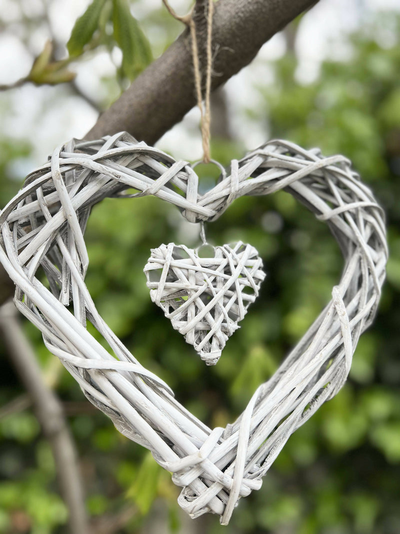 CORAZON COLGANTE GRIS M