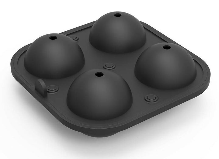 Cubetera Silicona Peak Sphere Ice Tray 4 Hielos Esféricos