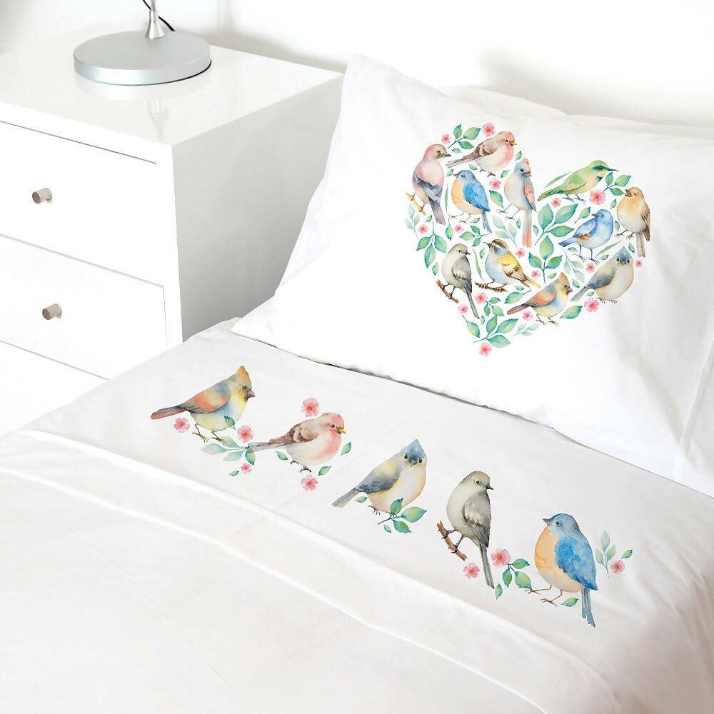 Juego de Sábanas Pajaritos