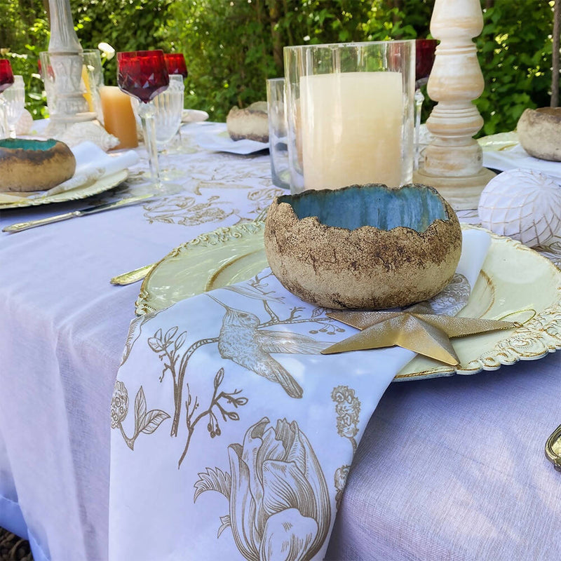 Mantel Colibrí - Velo Organza
