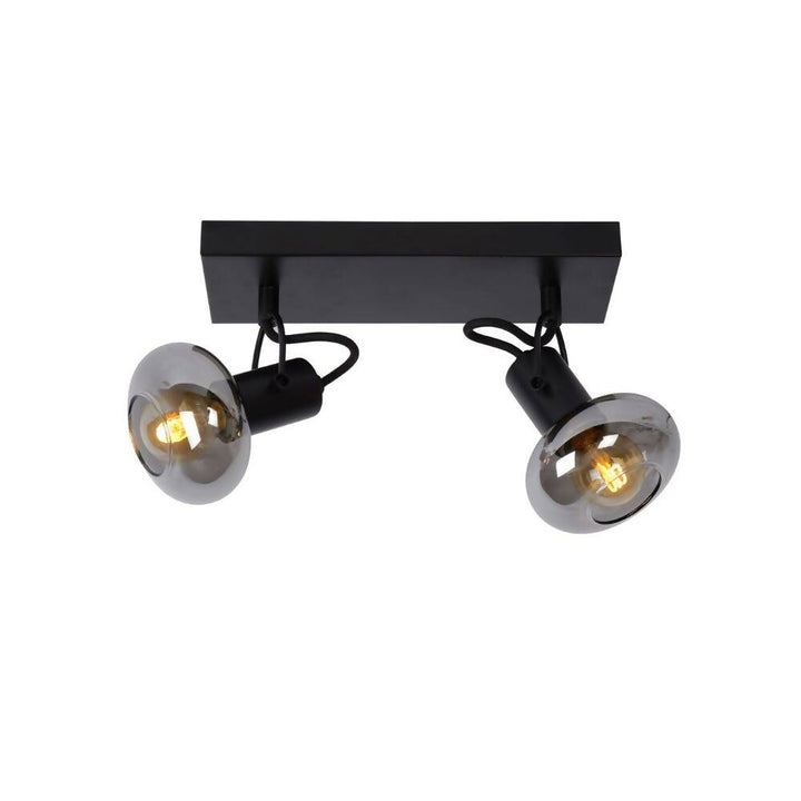 BARRA DIRECCIONAL MADEE NEGRO 2xE14