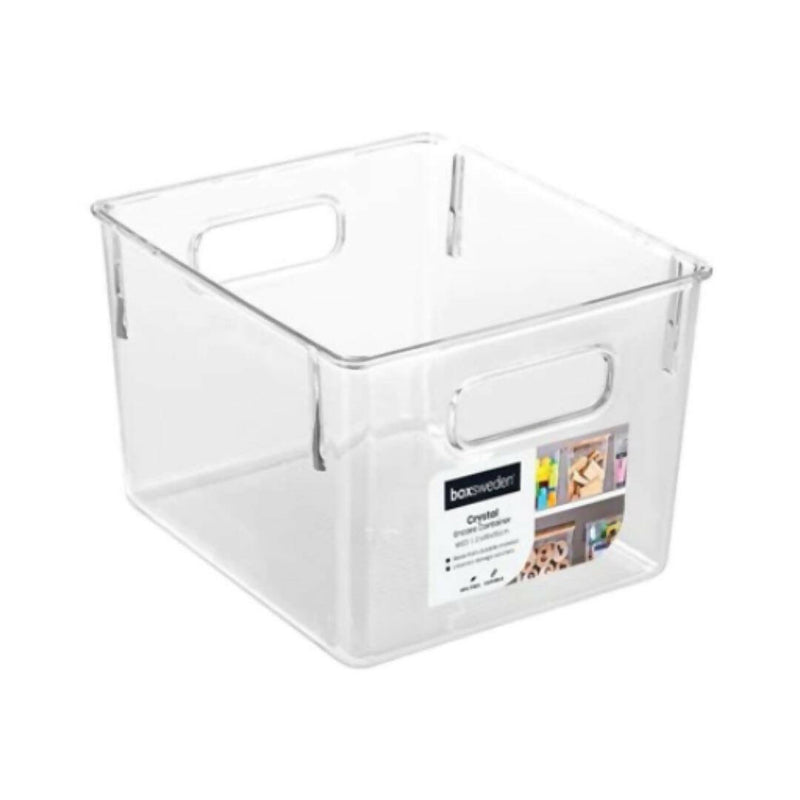 Organizador Refrigerador Transparente Mediano Box Sweden