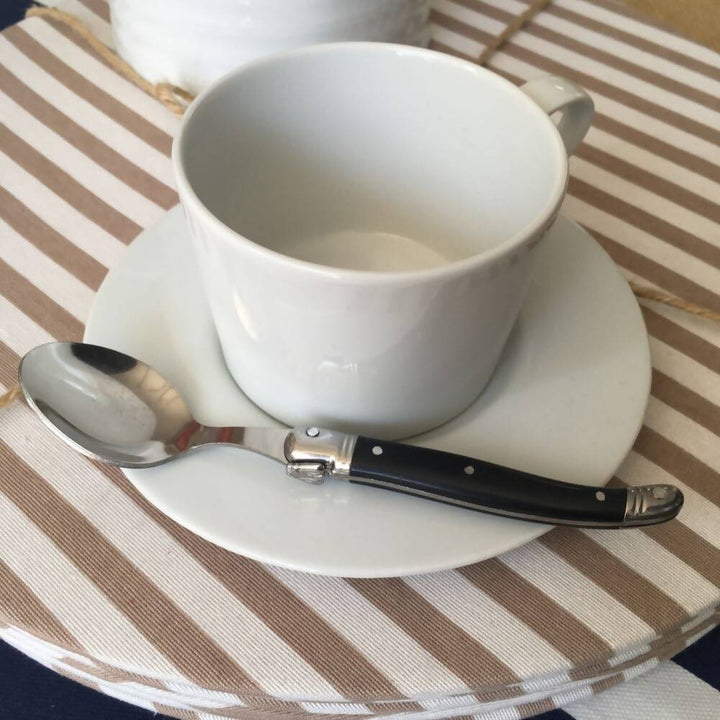 Set de 6 Cucharitas Laguiole Negras