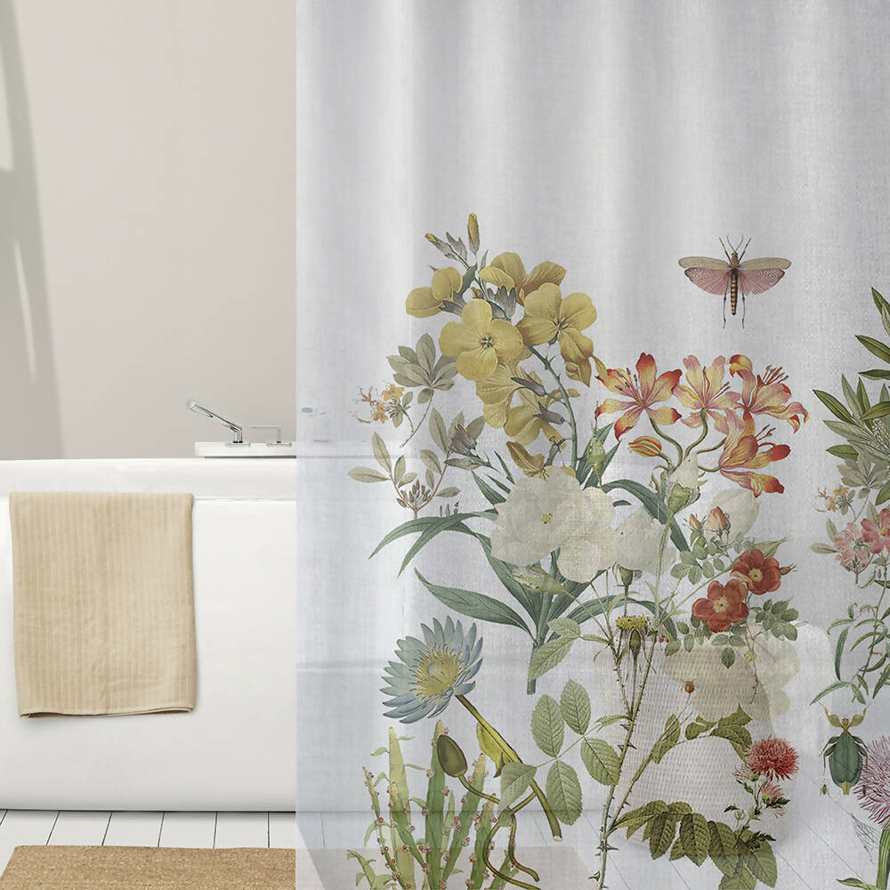 Cortina de Baño Botánica