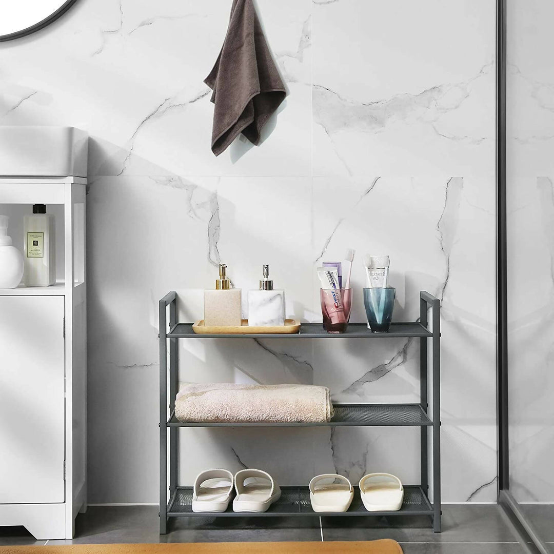 Estante para Zapatos 3 Niveles Songmics