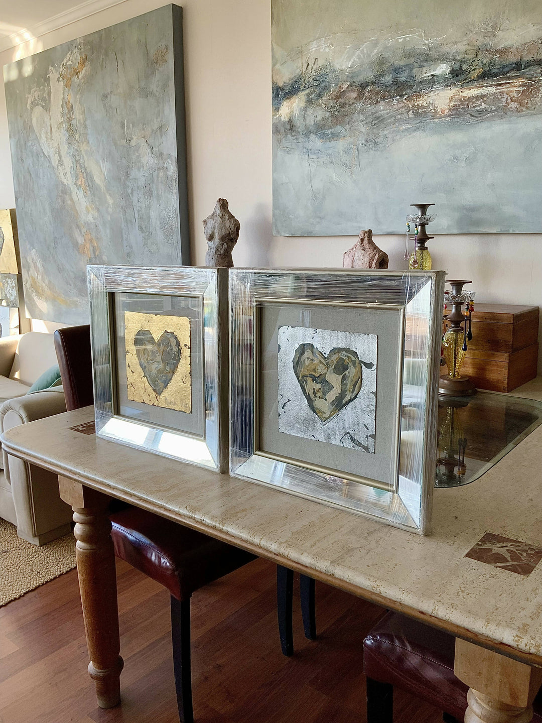 CUADRO CORAZÓN MARCO ESPEJO HABANO