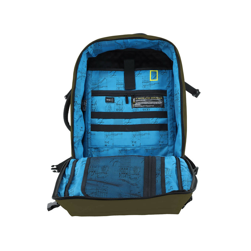 MOCHILA RPET NATGEO OCEAN 30 LTS. 3-WAYS