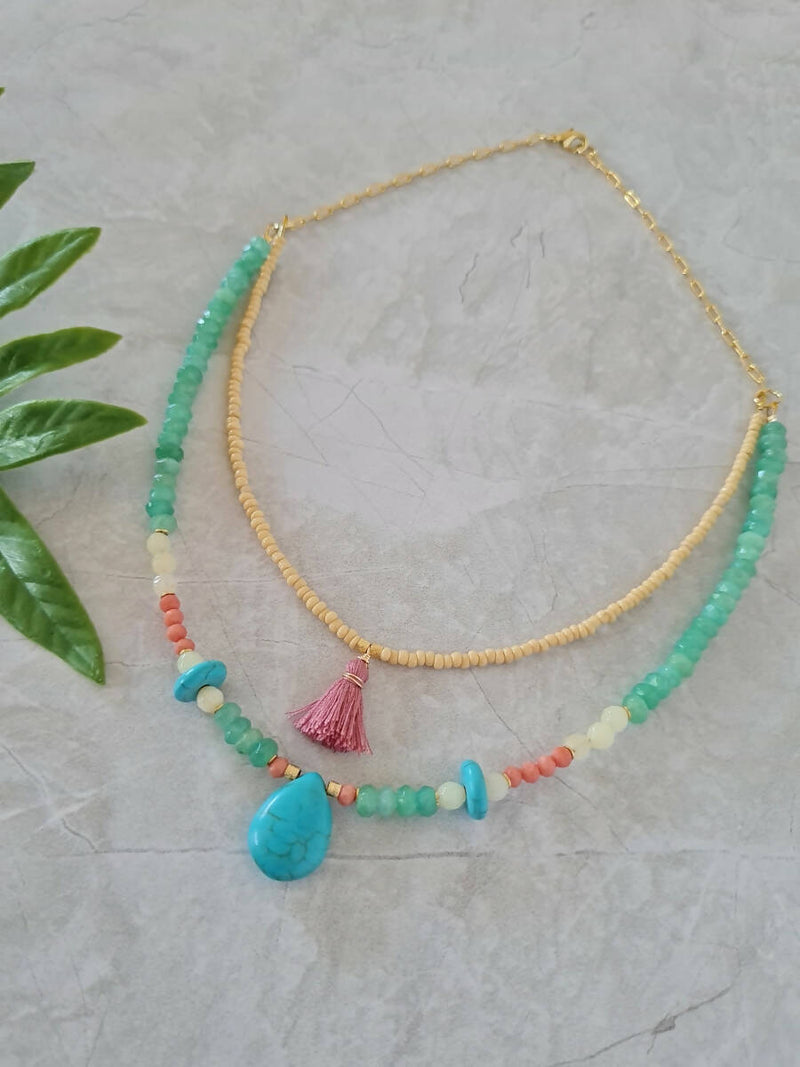 Collar Sueños de Verano Pastel Loca Debilidad