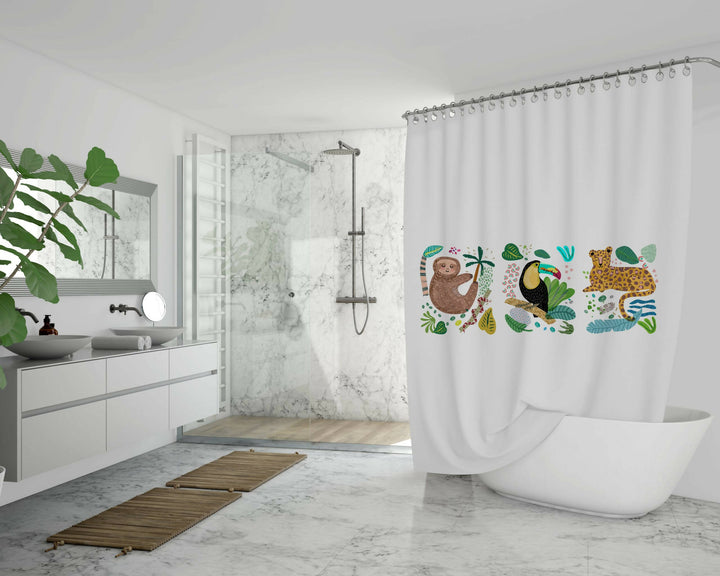 Cortina de Baño Jungla