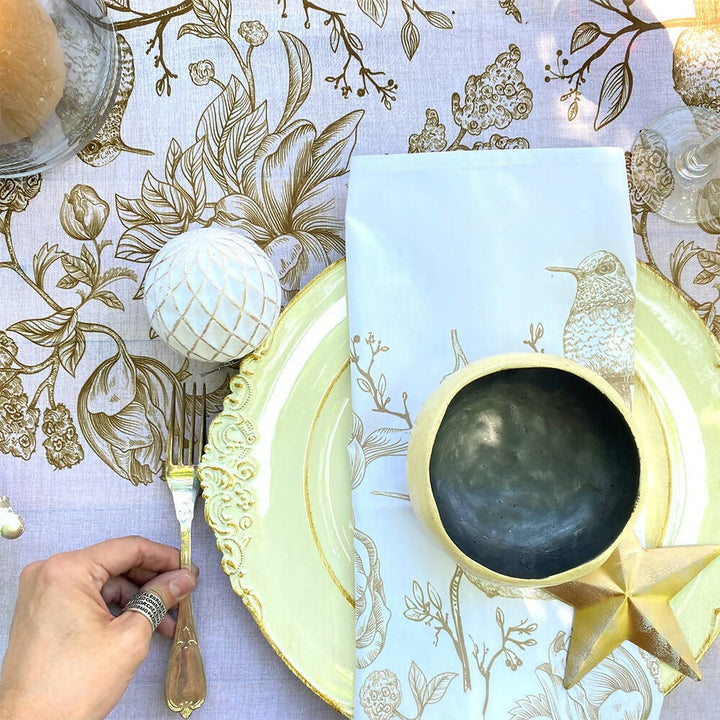 Set 4 Servilletas Colibri - Velo Organza