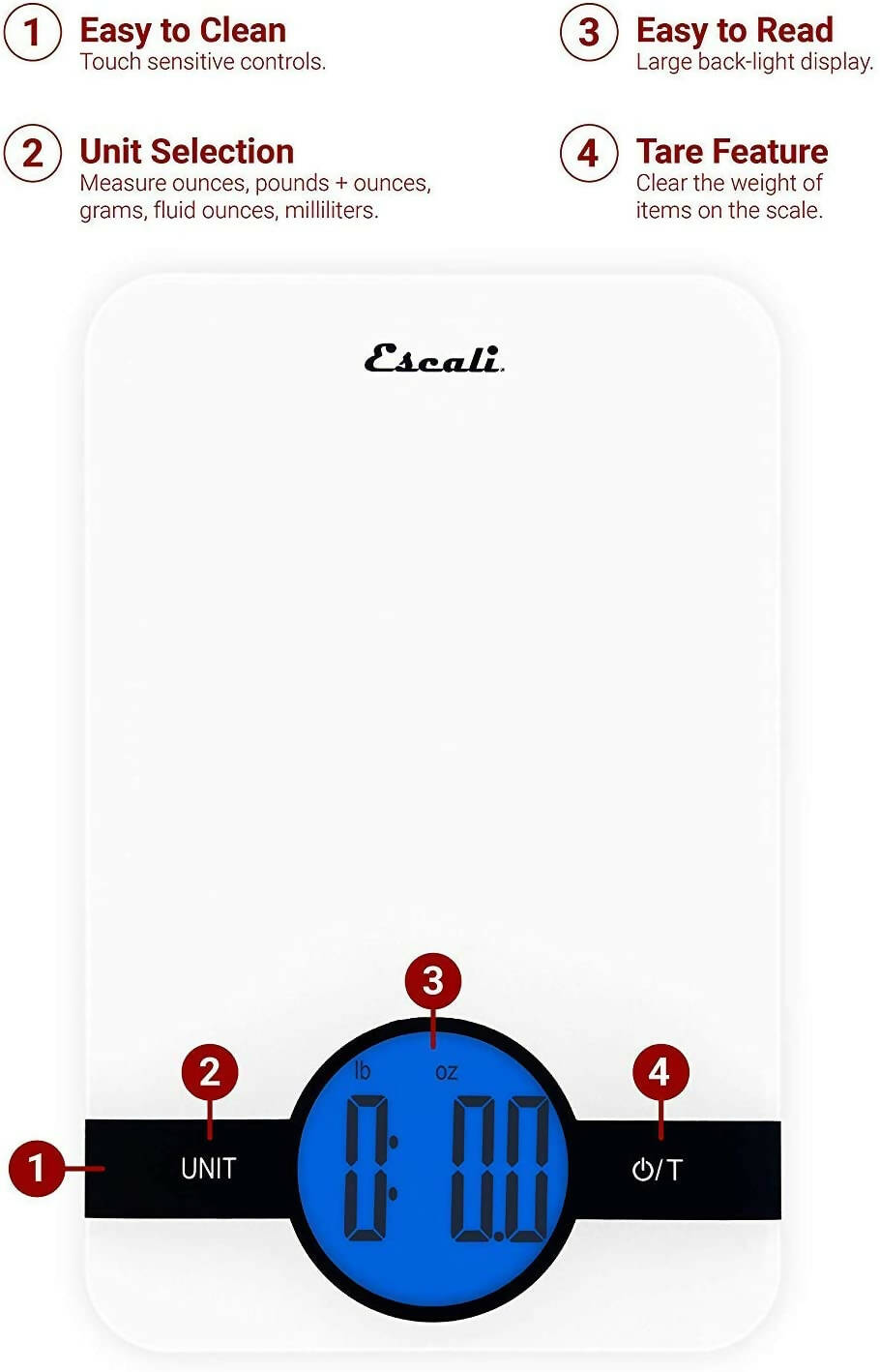 Balanza Cocina Escali