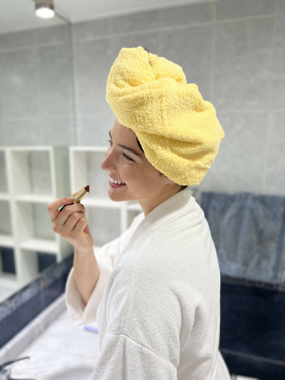 Turbante toalla + Manopla toalla